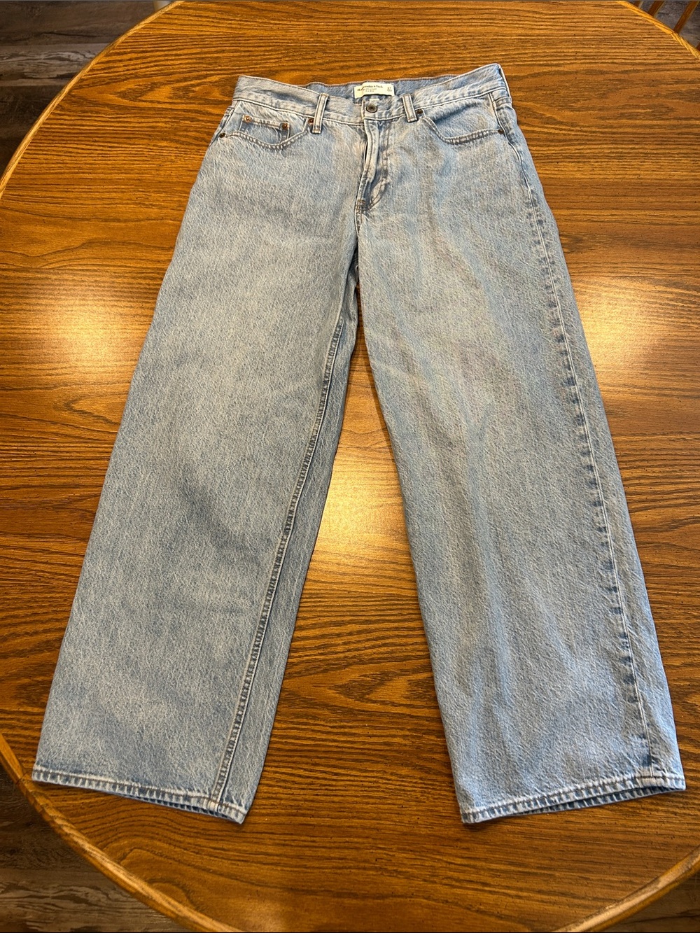 Abercrombie & Fitch Curve Love The Ultra Loose Low Rise Jean - Picture 5 of 11